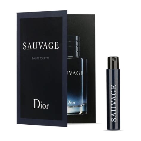 dior sauvage parfum sample